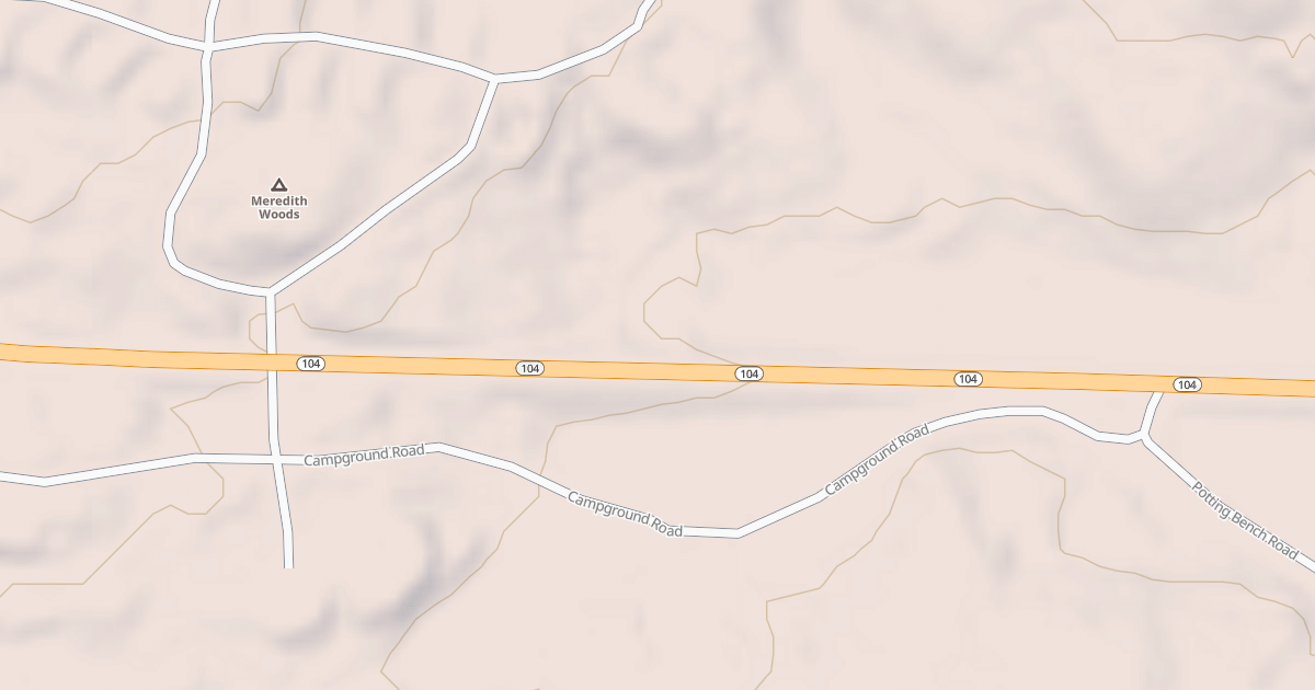 Map preview of Route 104