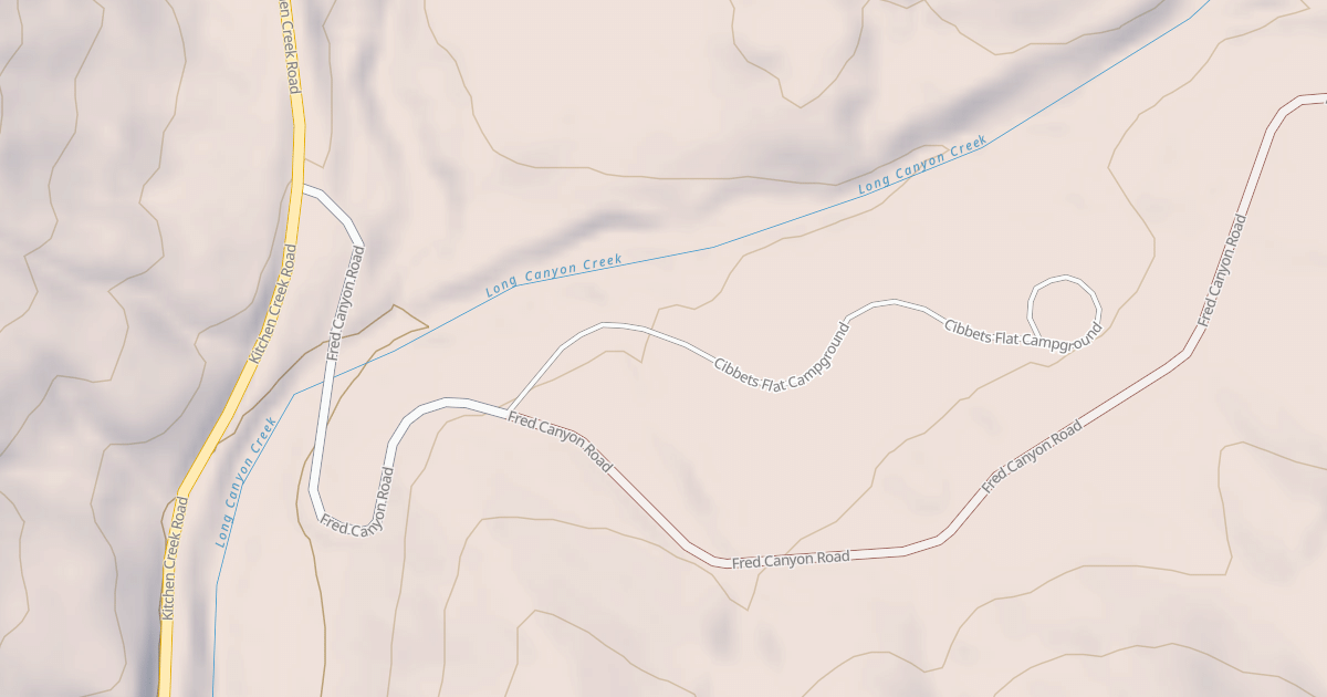 Map preview of CIBBETS FLAT CG