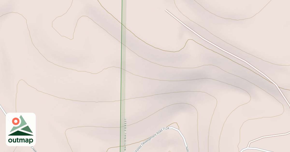 Map of BURTON CREEK B