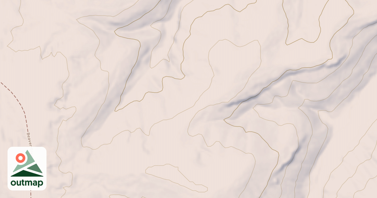 Map of CADIZ CAMPGROUND SPUR #1