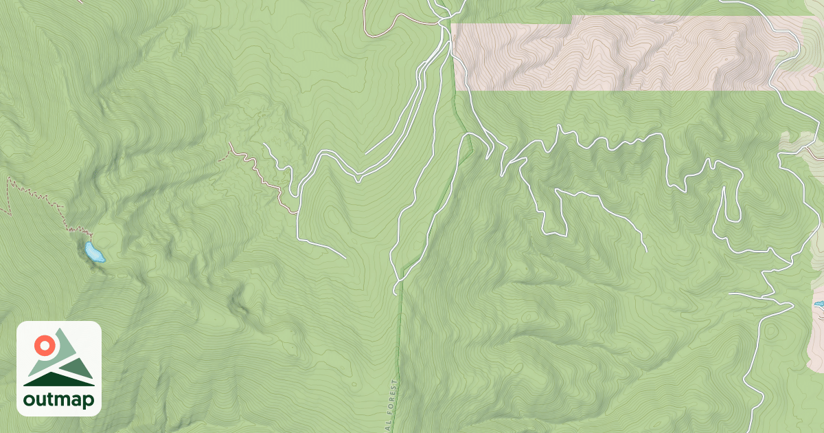 Map of DIVIDE CUT-OFF