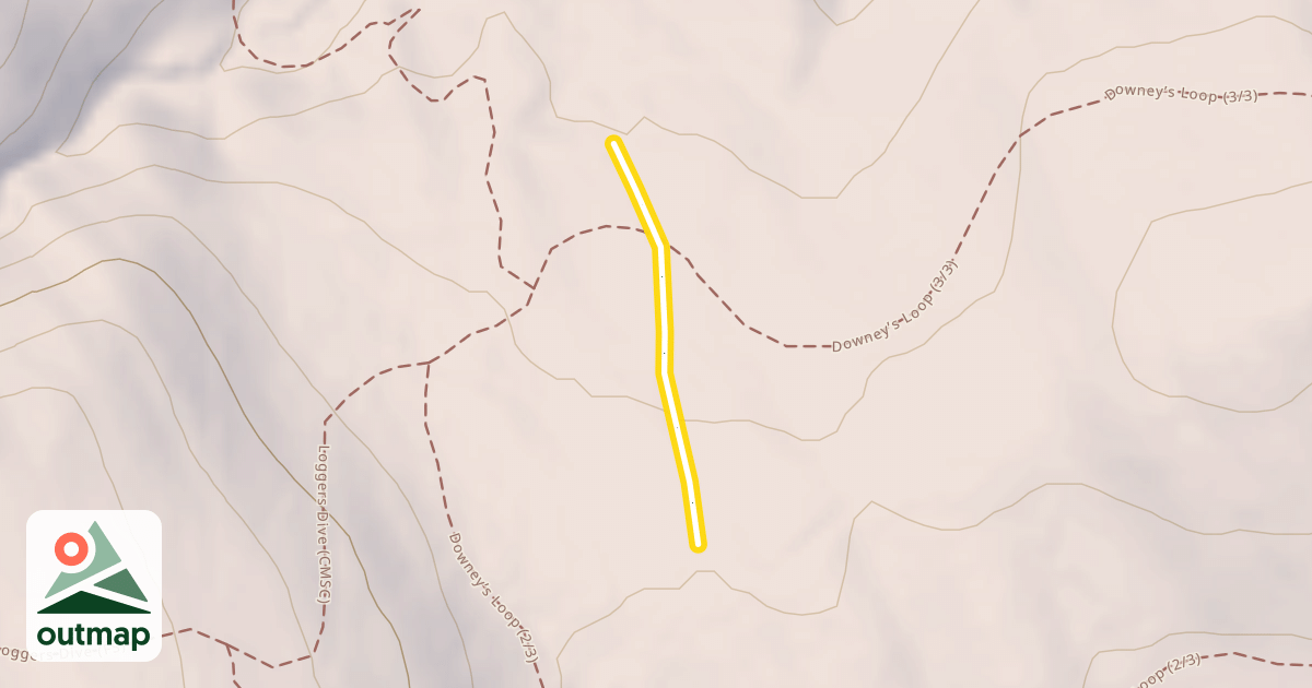 Map of Montagne's Meander