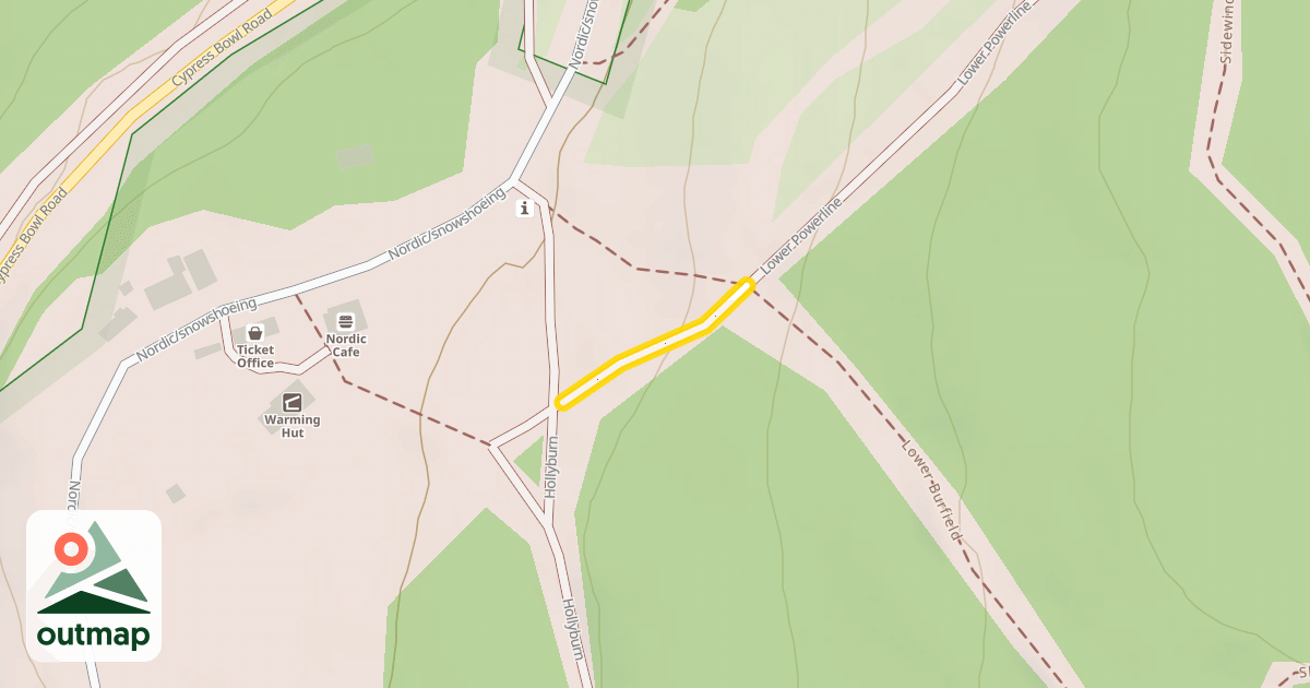 Map of Lower Powerline