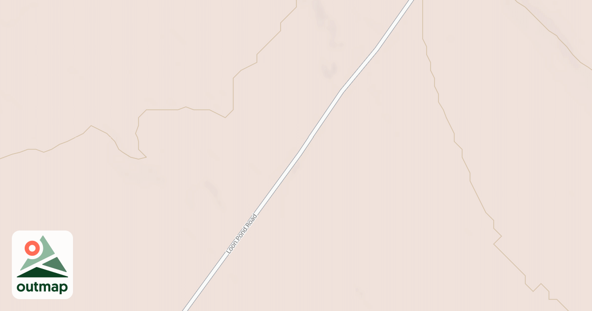 Map of Loon Pond Road