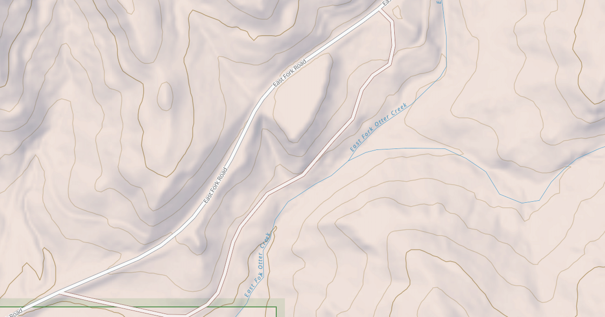 Map preview of EAST FORK SPRING