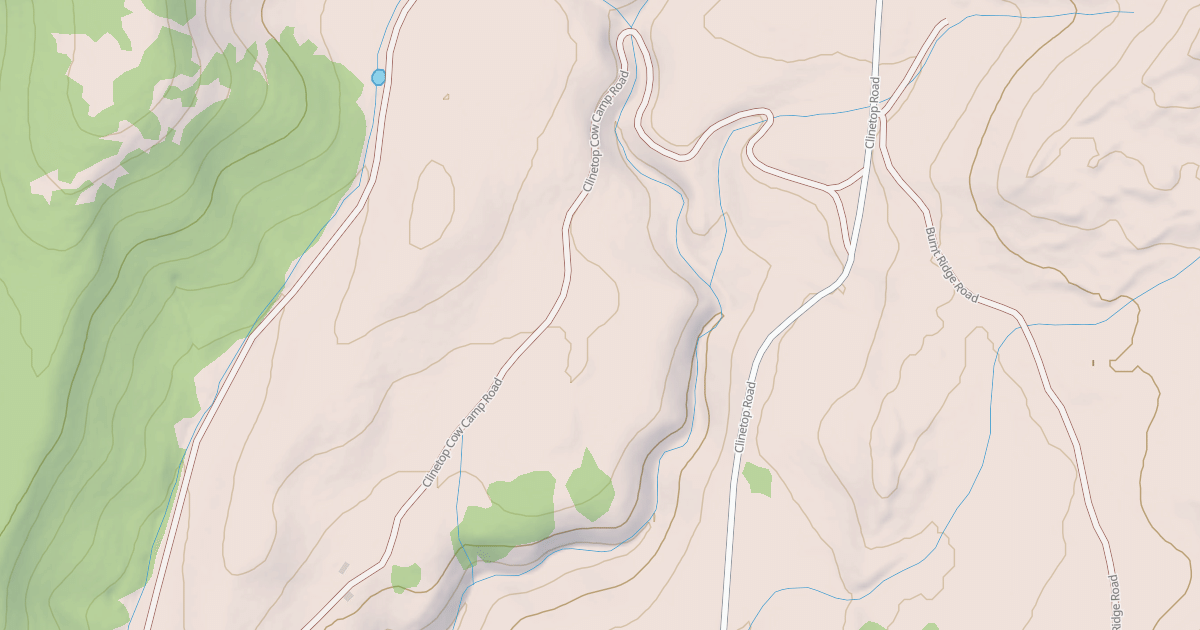 Map preview of CLINETOP COW CAMP