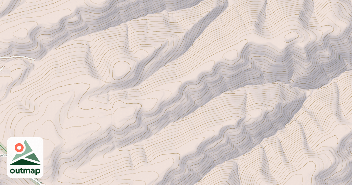 Map of AVINTIQUIN RIDGE