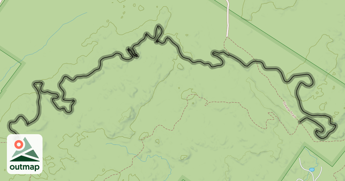 Map of Bobcat Ridge