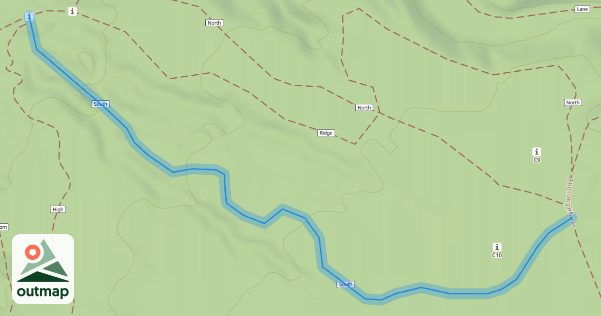 Map of South Basswood
