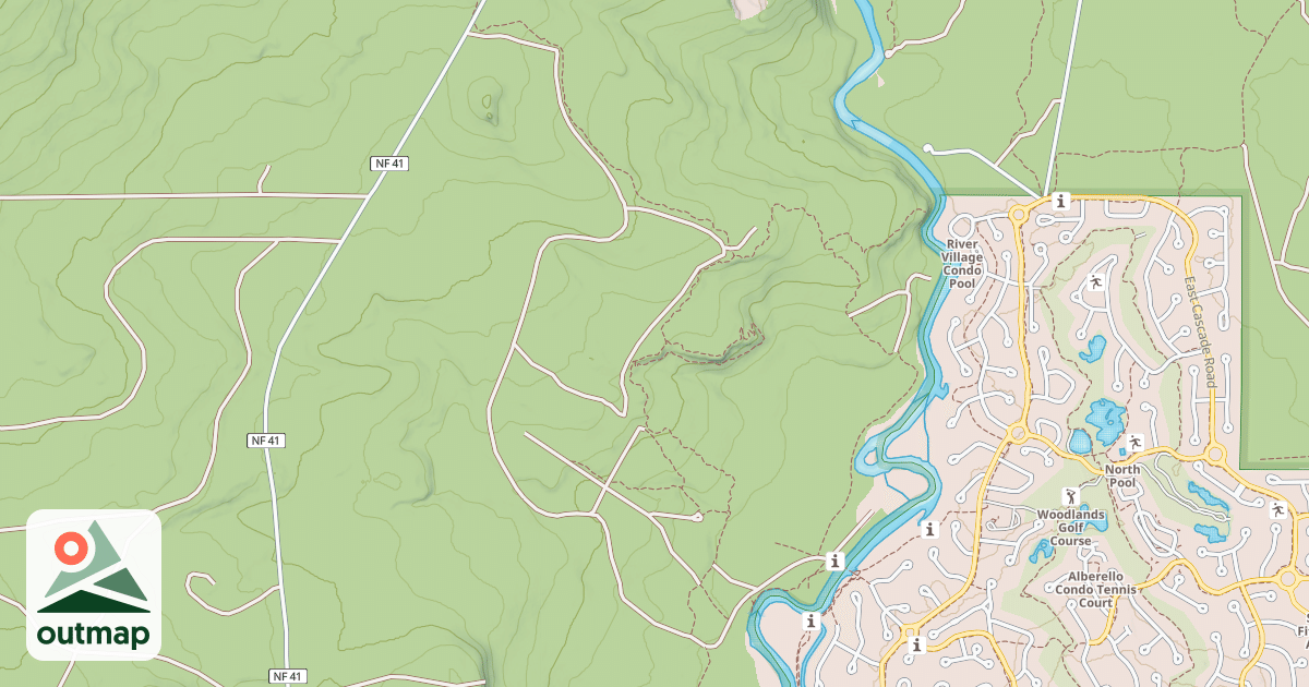 Map of EVAC RTE