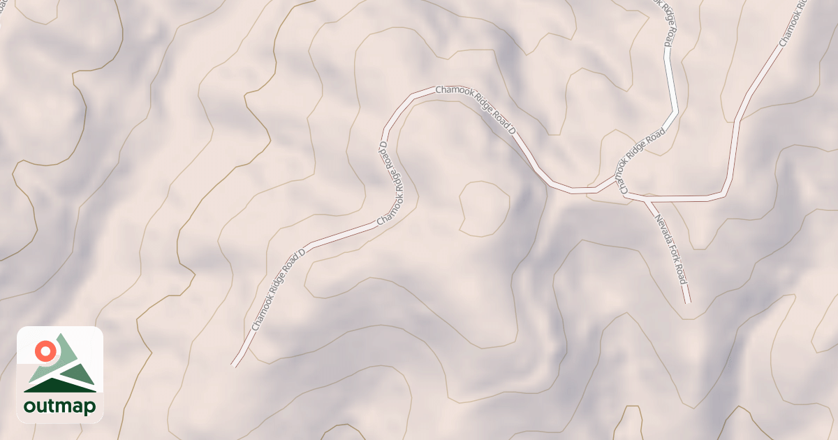 Map of CHAMOOK RIDGE D