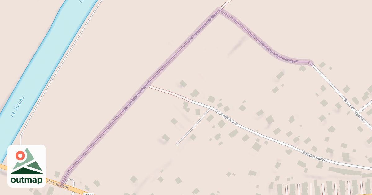 Map of Chemin des Combottes