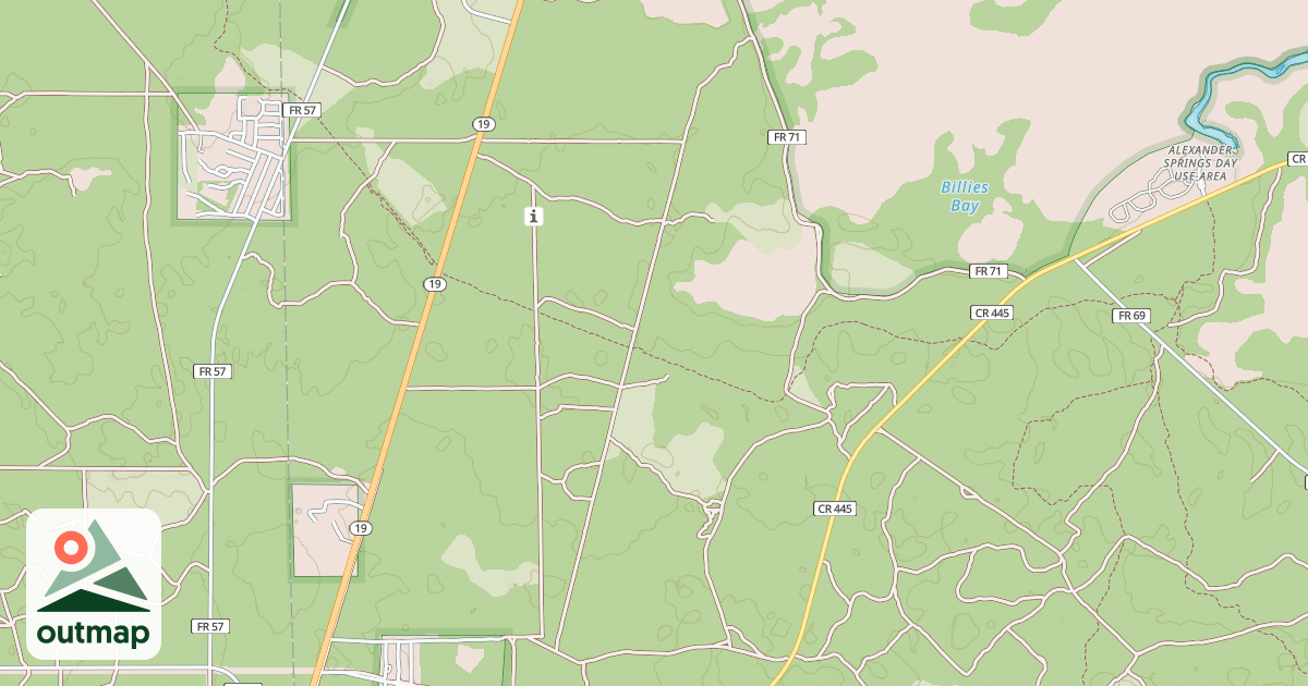 Map of USFS Motor Vehicle Use Map Roads {B7A19EBE-02AB-4358-8D70-FB795E165369}