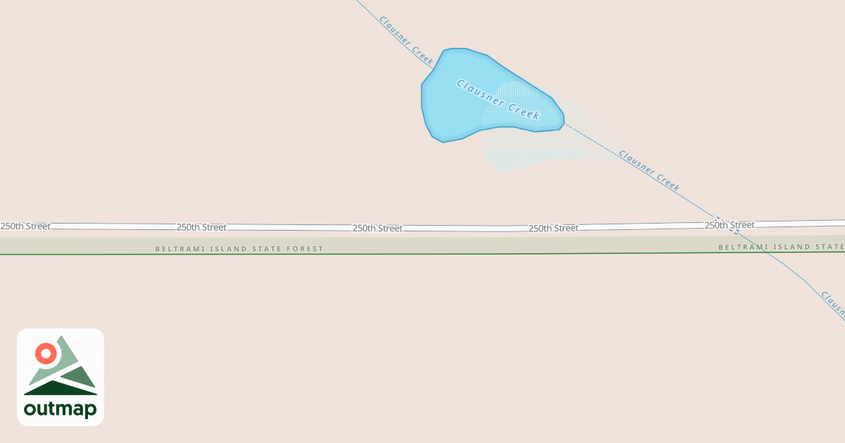 Map of Warroad/Roseau Trails