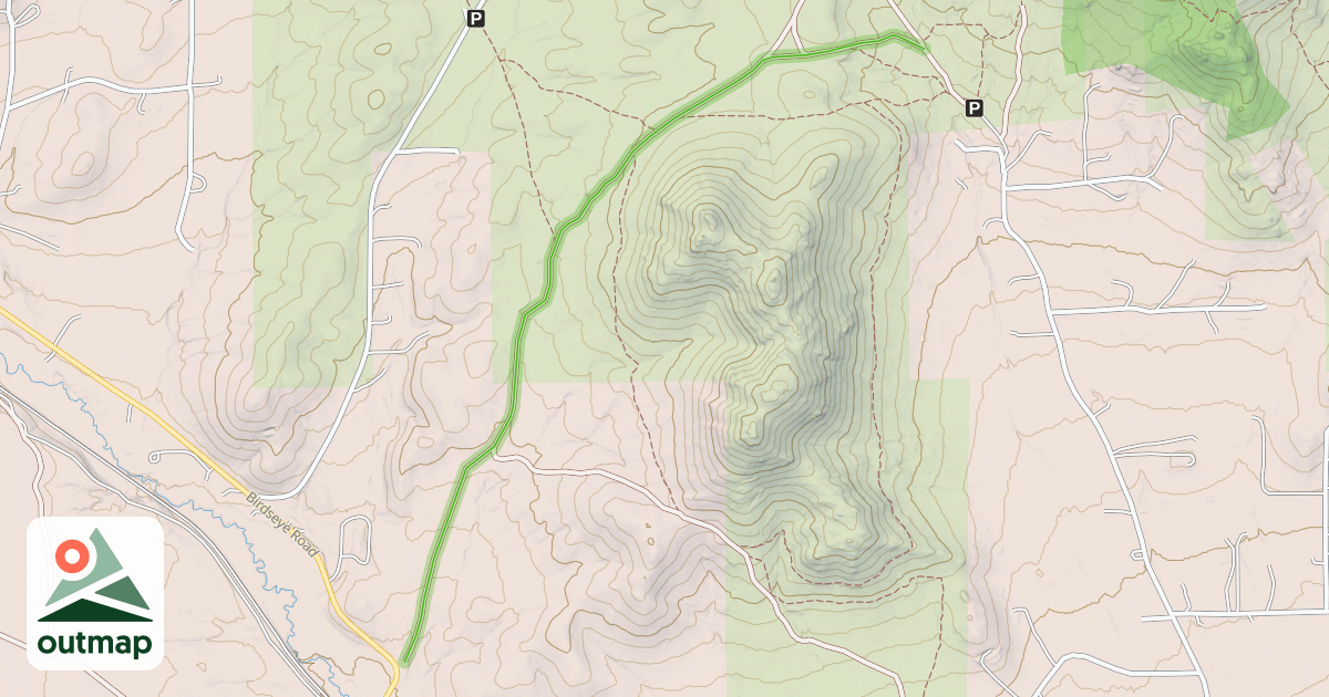 Map of Scratch Gravel Doubletrack