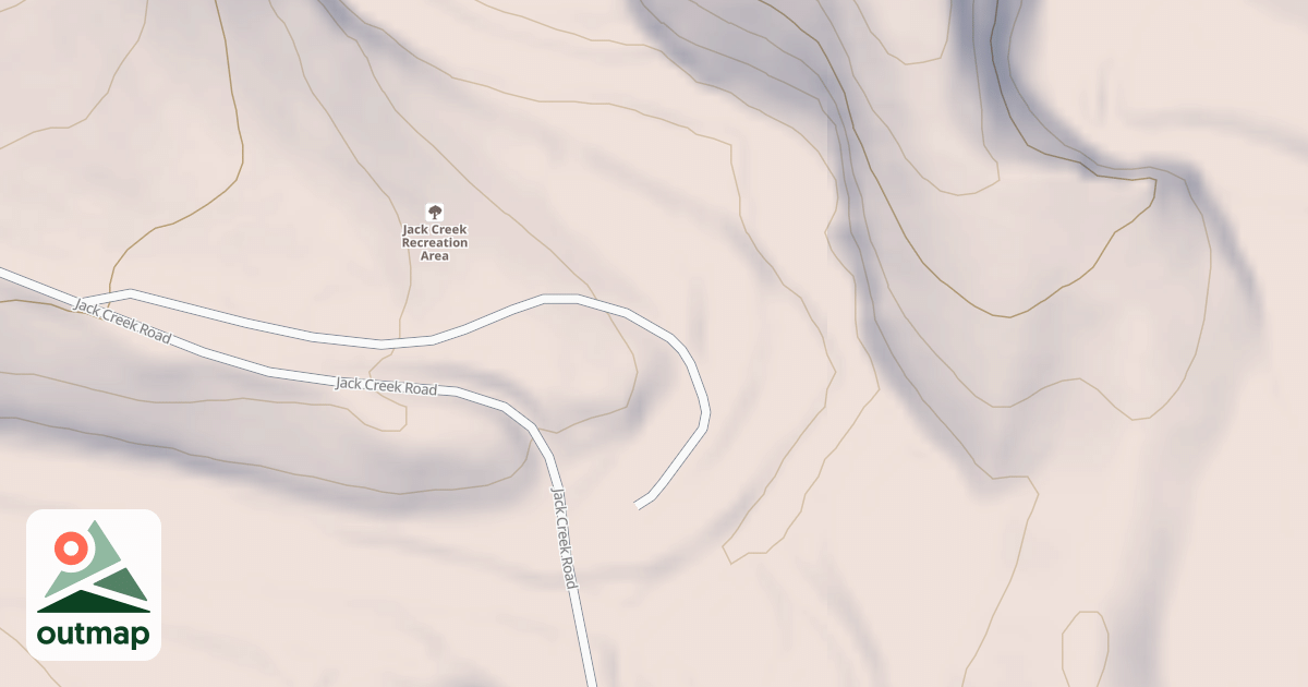 Map of JACK CREEK CAMPING