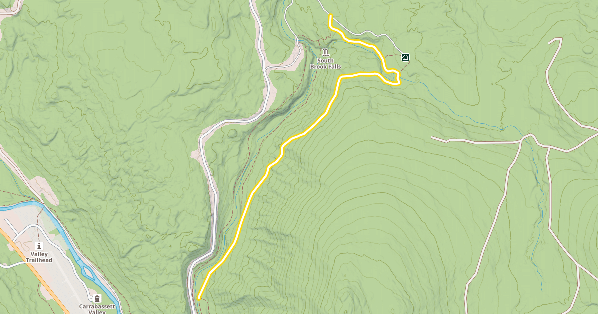 Map preview of Poplar Stream Trail