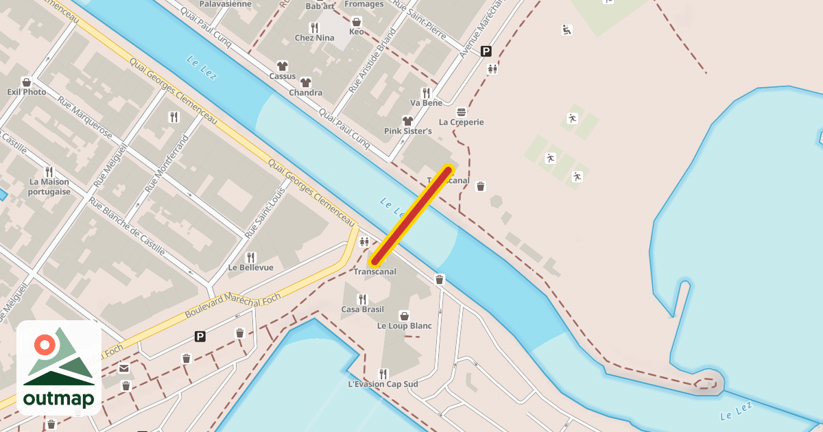Map of Transcanal