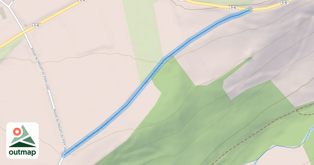 Map of Karront Roc'h-ar-C'harr