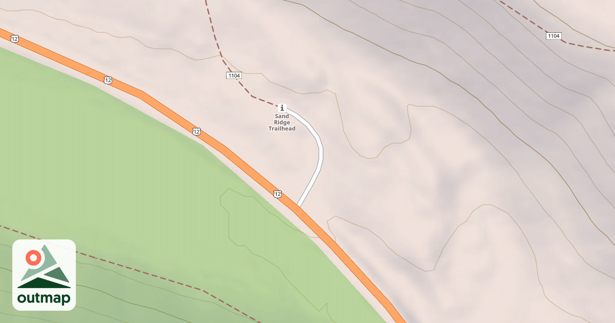 Map of SAND RIDGE