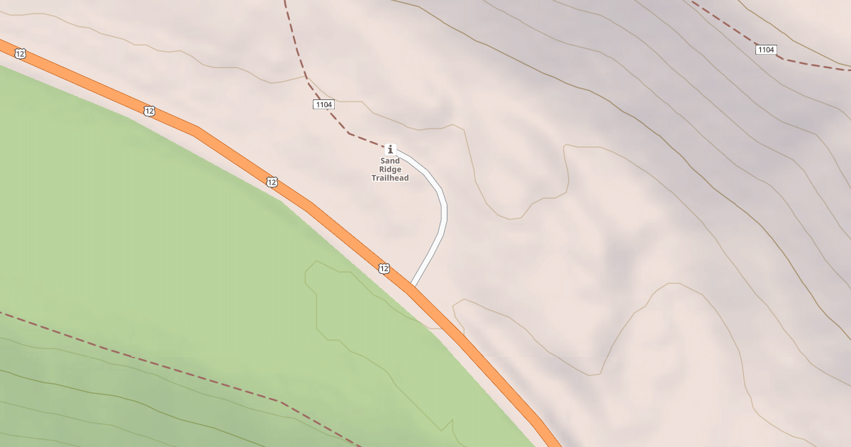 Map preview of SAND RIDGE