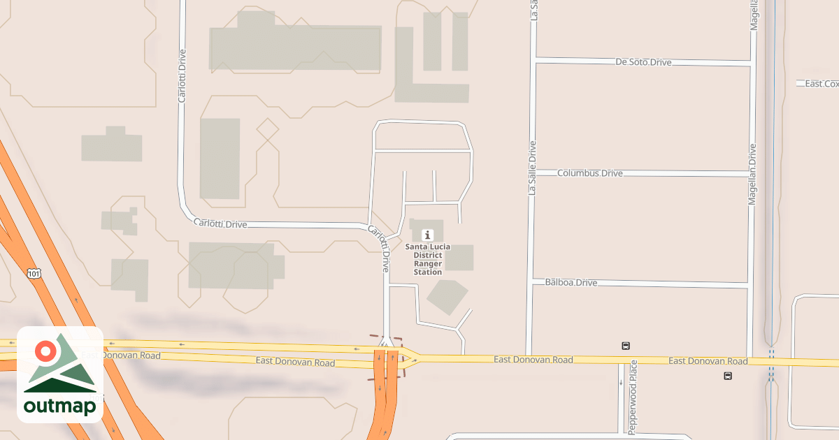 Map of SANTA MARIA R/S
