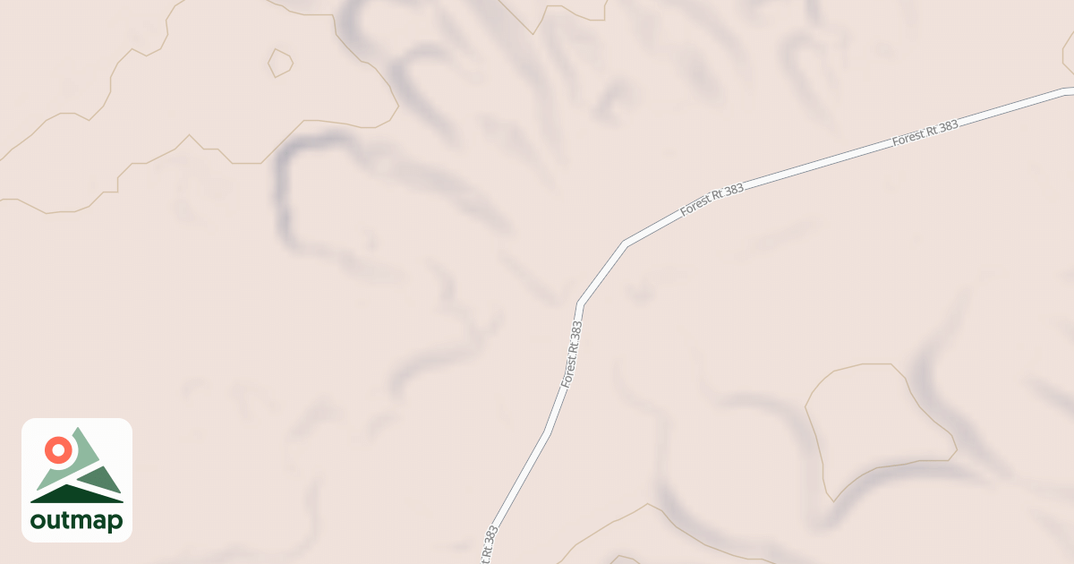 Map of BANDANA SPUR J