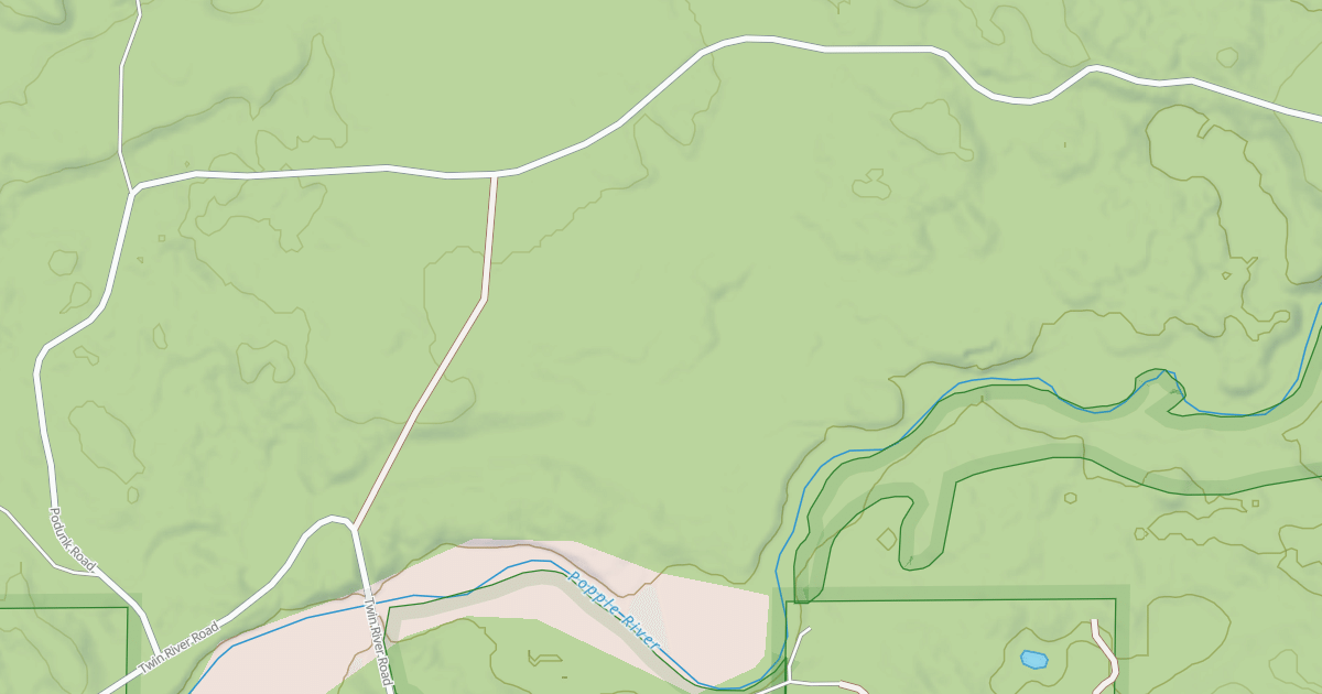 Map preview of PODUNK ROAD