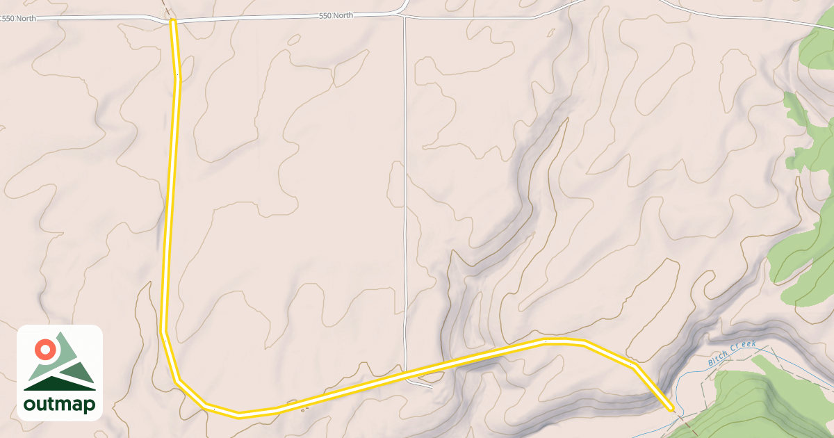 Map of Ashton-Tetonia Rail Trail