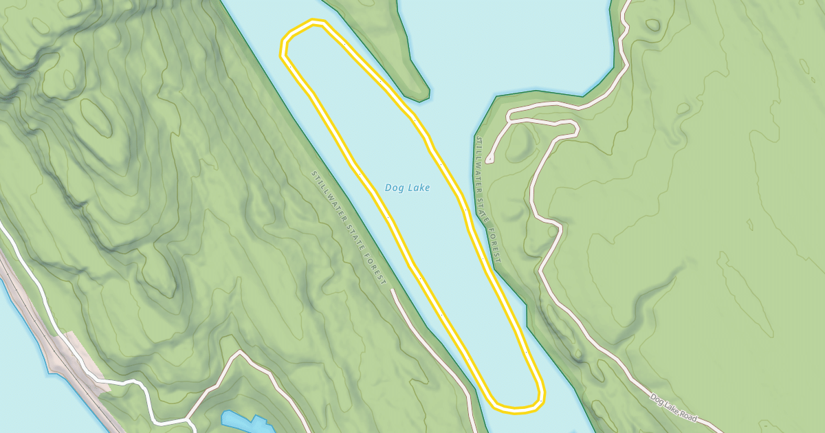 Map preview of Ice Fisher's Loop