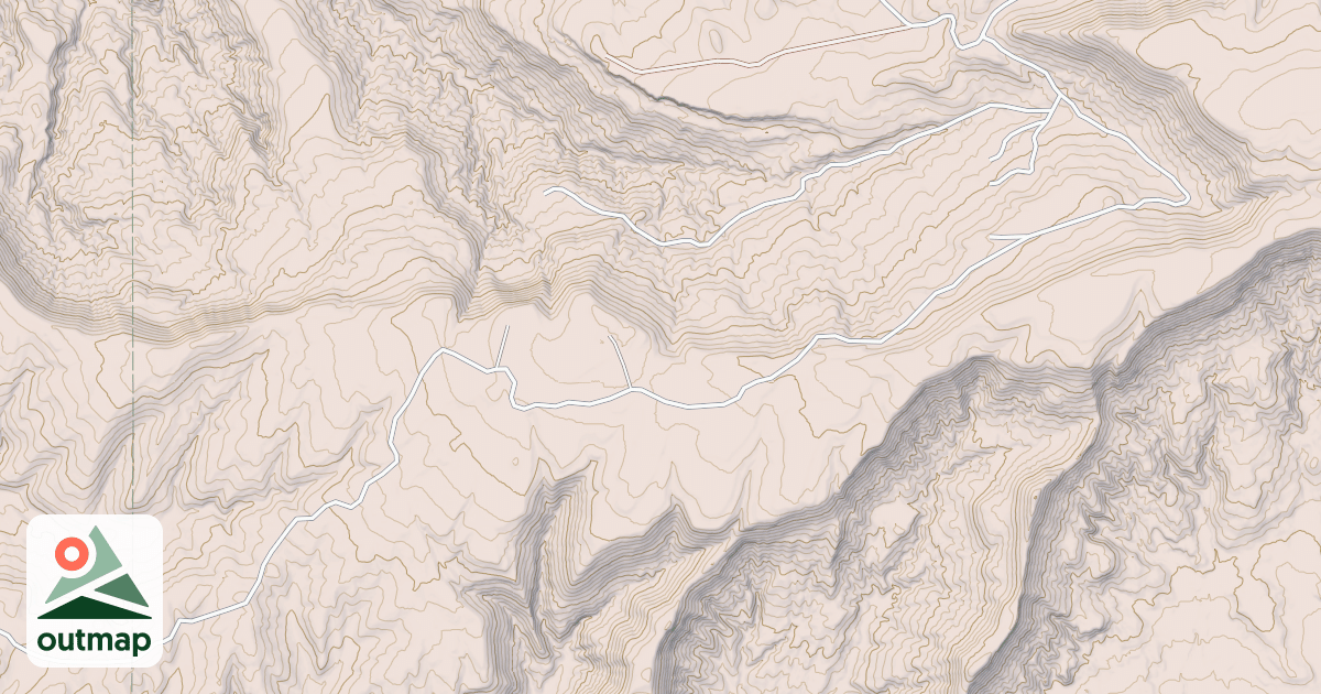 Map of BLM National GTLF Public Motorized Roads 7165c3f1-1452-4e3e-acd7-c70e0a4490f9