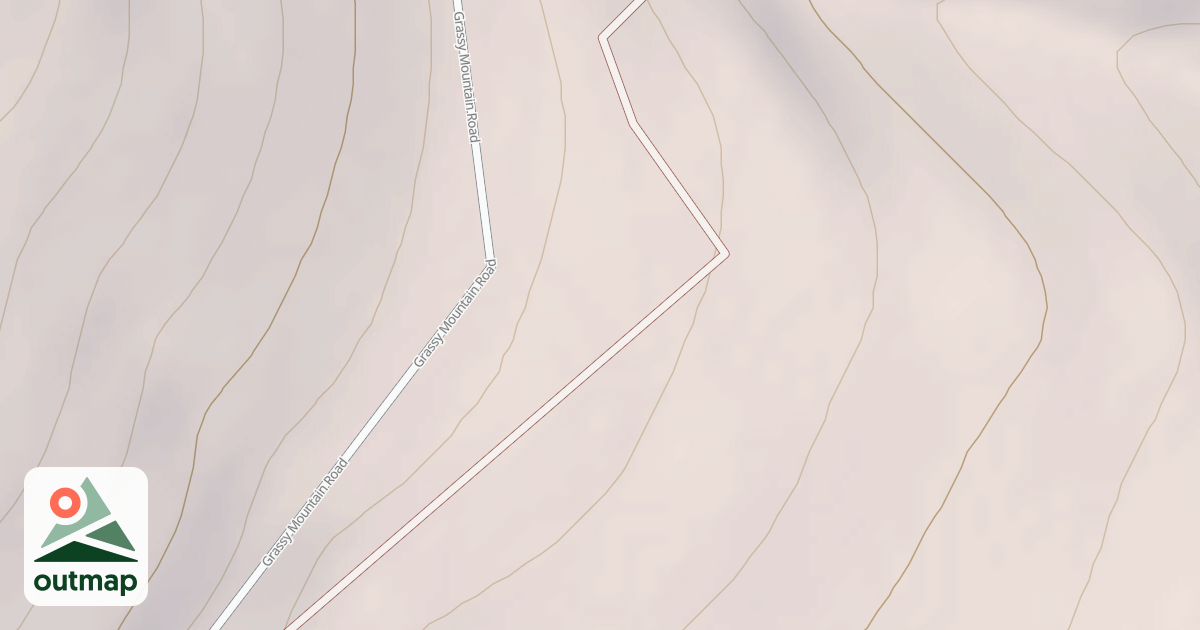 Map of GRASSY MOUNTAIN SPUR 103