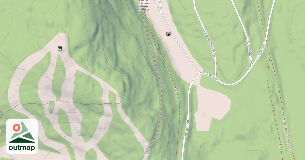 Map of Accès