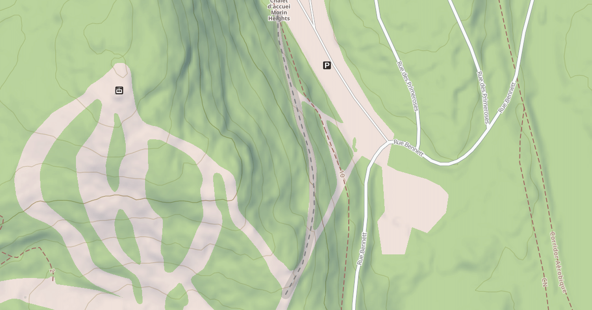 Map preview of Accès