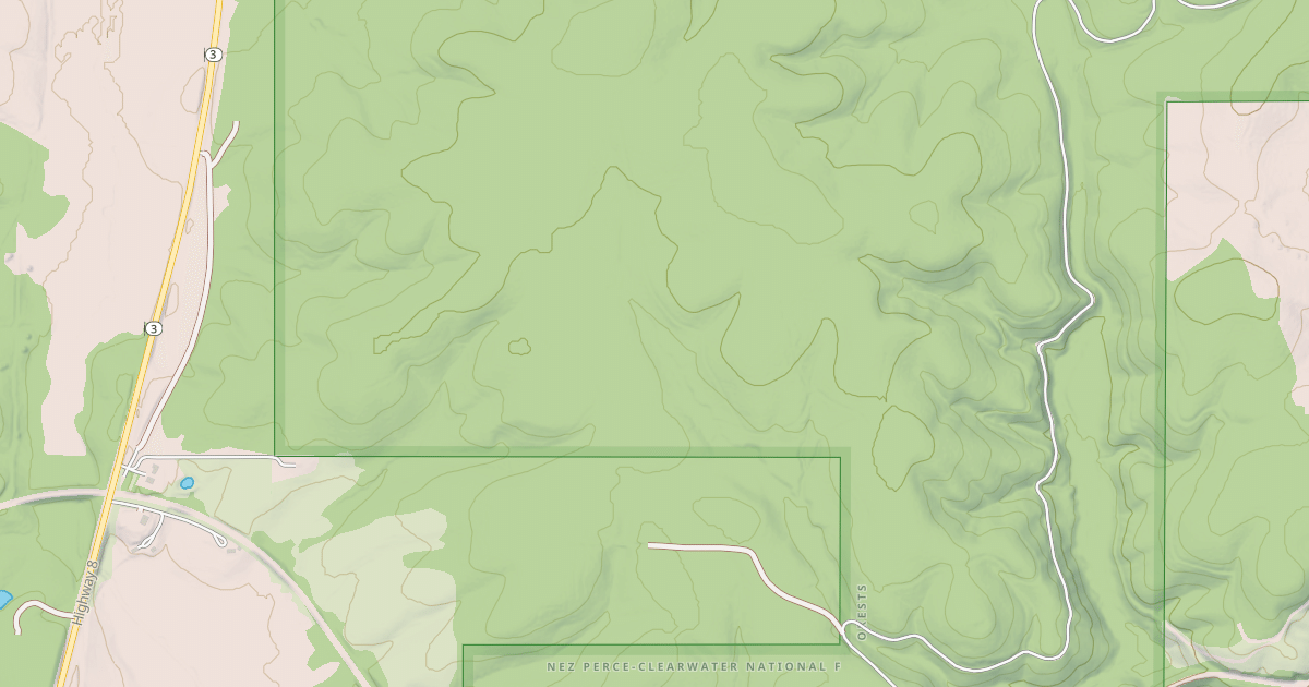Map preview of HOG MEADOWS
