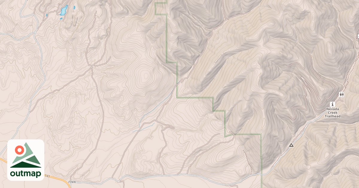 Map of WASHINGTON GULCH