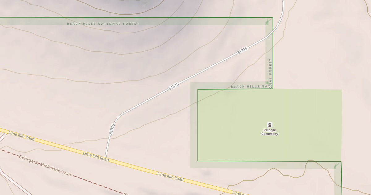 Map preview of CARROLL CREEK BR 1S