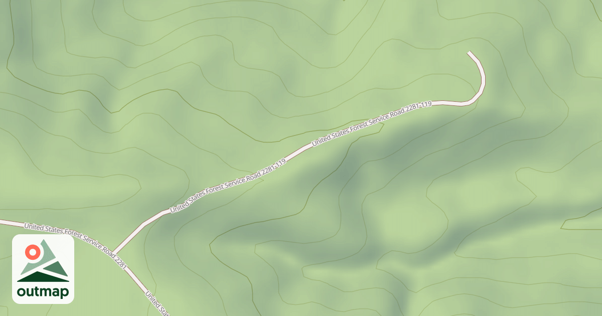 Map of USFS National Forest System Roads {0FC09DD8-2A91-4804-BF02-726A2C6AD159}