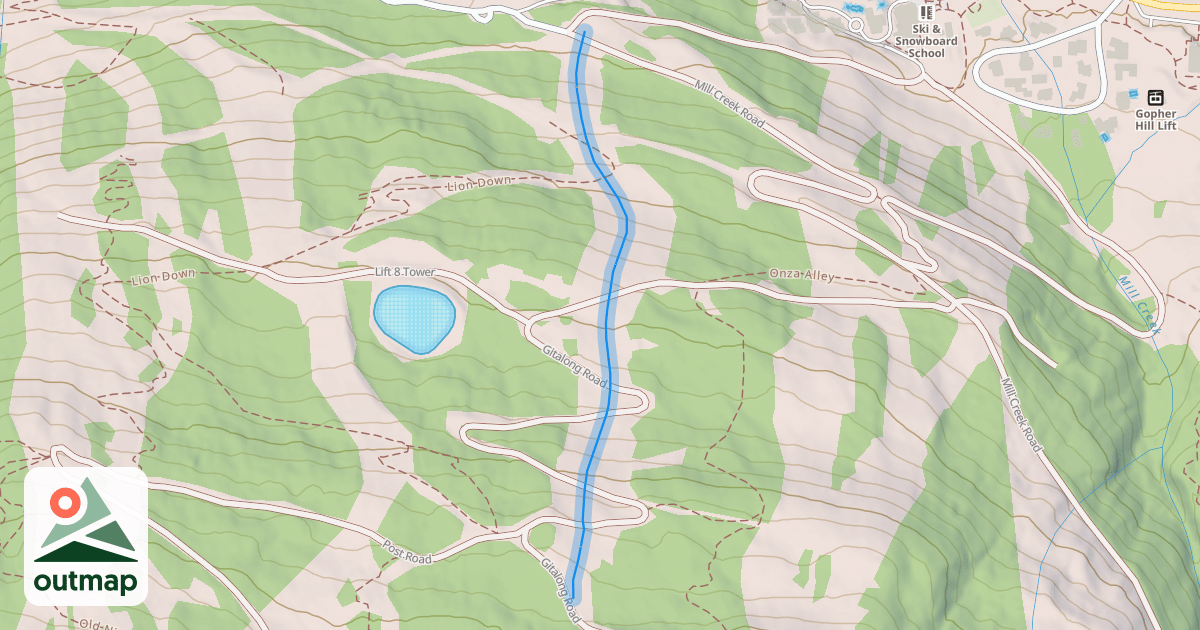 Map of Bear Tree