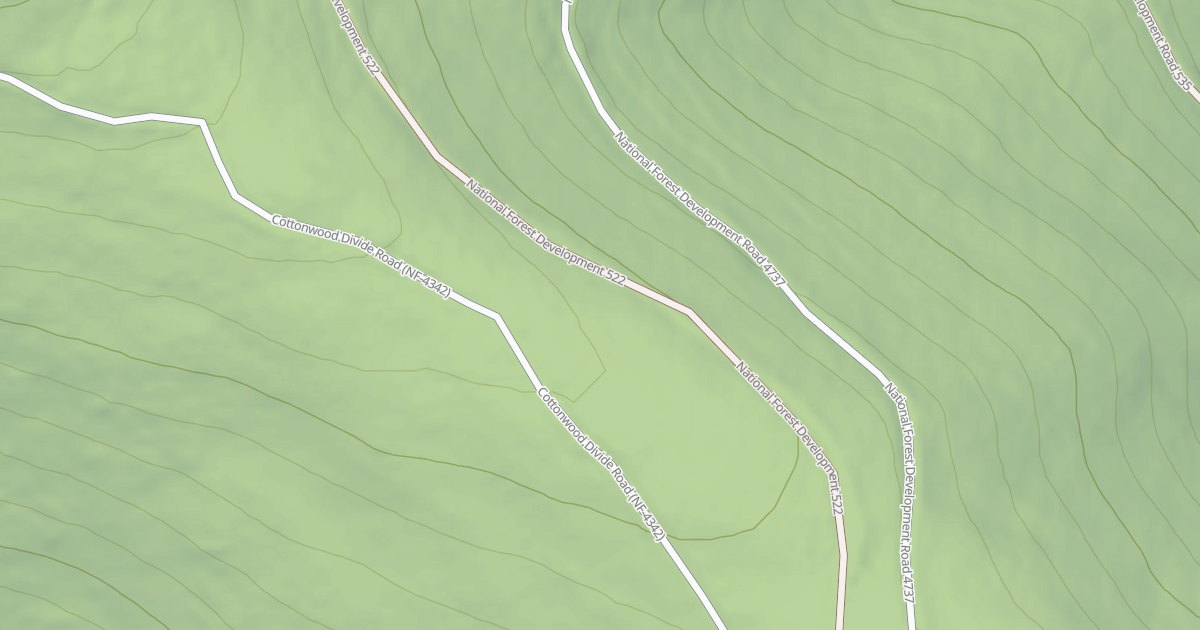 Map preview of USFS Motor Vehicle Use Map Roads {5DFC45CE-07EB-4920-817E-608FAE93EEE3}