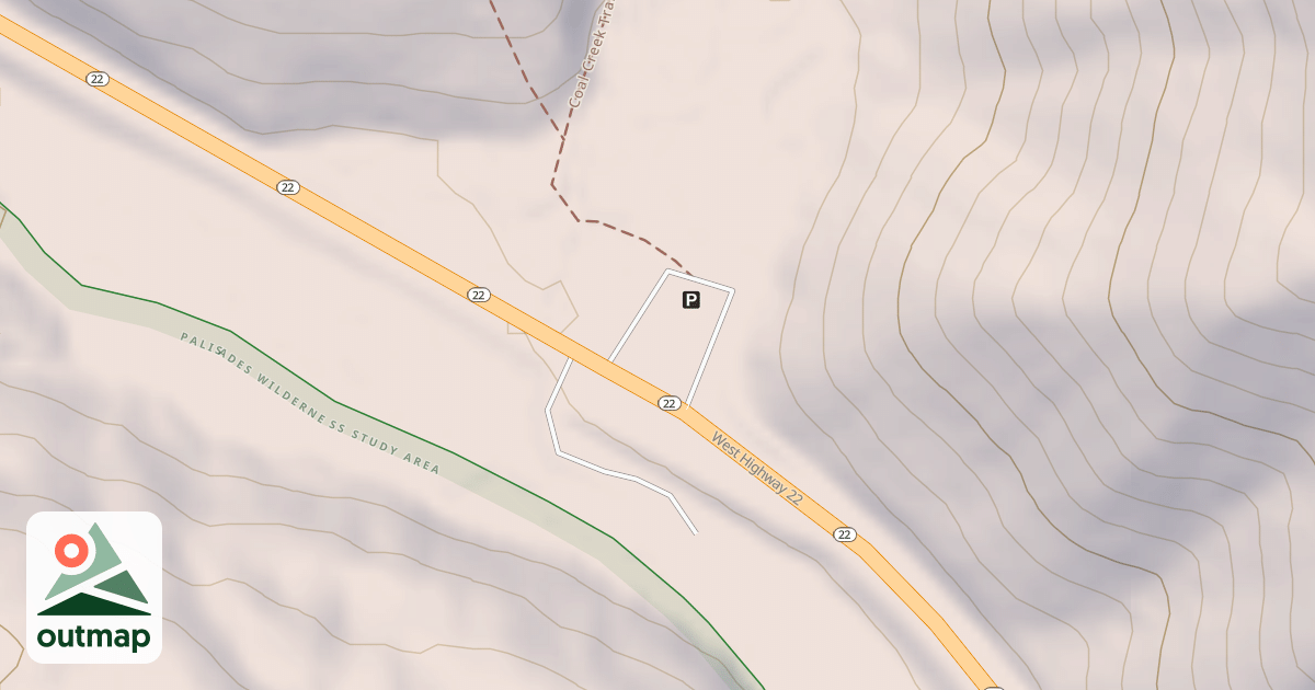 Map of COAL CREEK TH