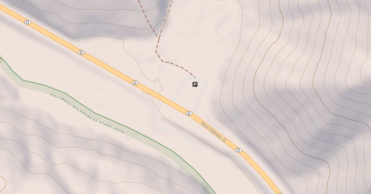 Map preview of COAL CREEK TH