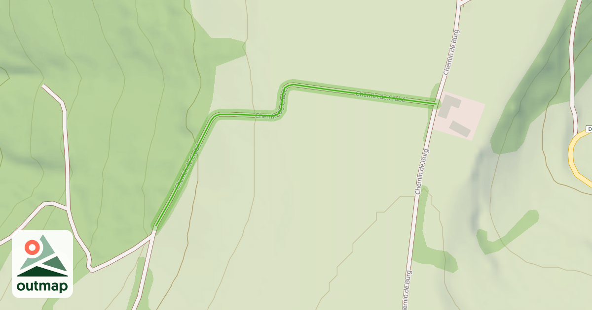Map of Chemin de Crabé