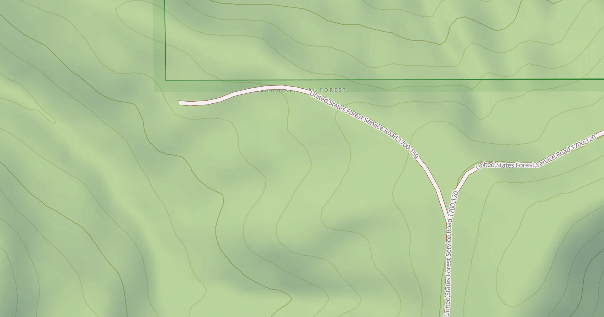 Map preview of USFS Motor Vehicle Use Map Roads {37198922-6762-444B-8331-4E71C0837477}