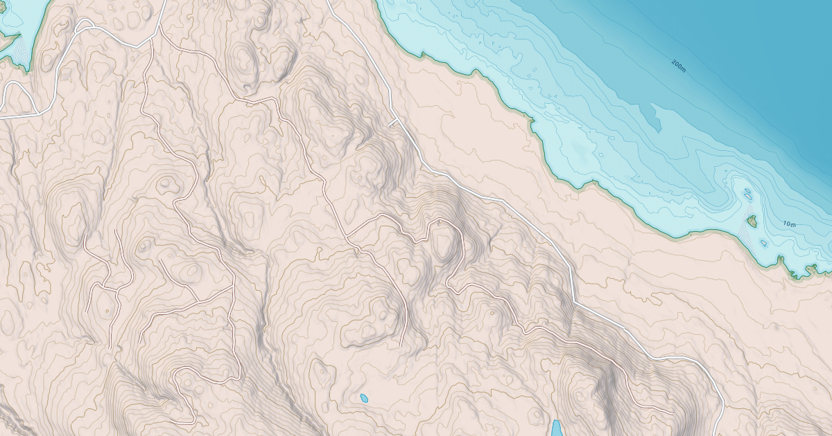 Map preview of LUCK POINT NO BEACH SLOPE