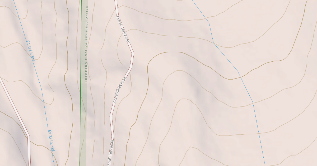 Map preview of BLM National GTLF Public Motorized Trails 58bcf79b-295b-4ae4-a5e4-ce17fa3d8c48