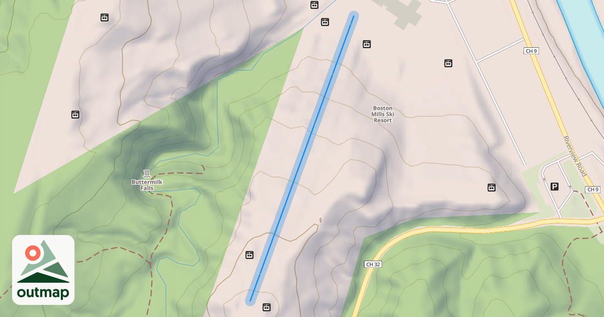 Map of Buttermilk