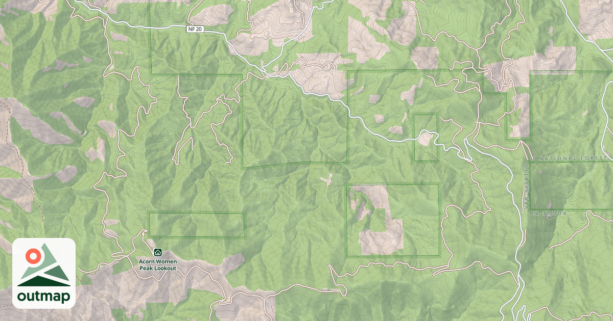 Map of HANLEY GULCH