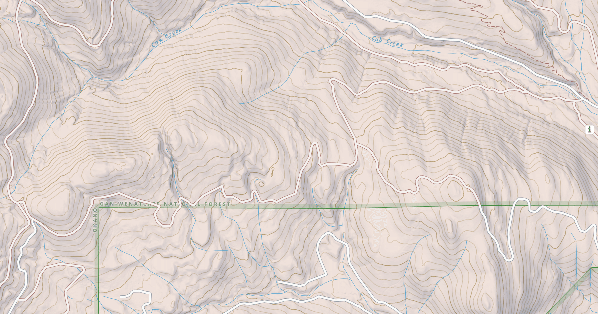 Map preview of LITTLE CUB CREEK