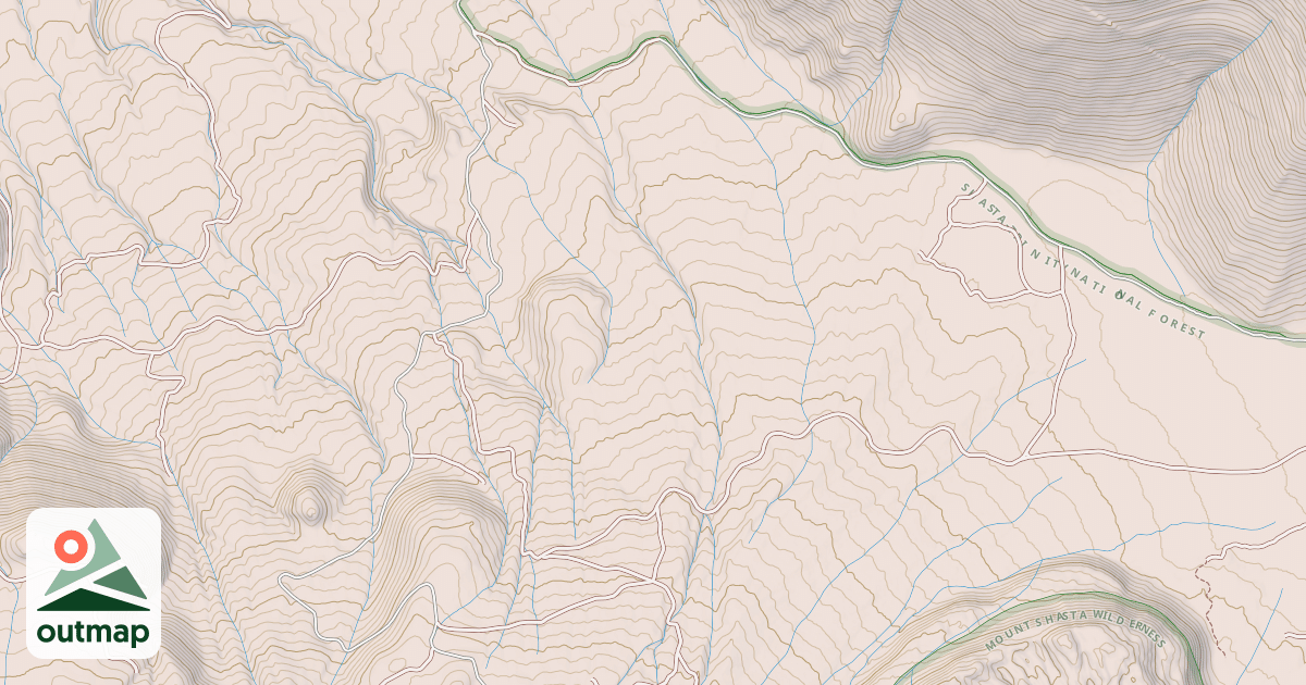 Map of ANDESITE LOGGING